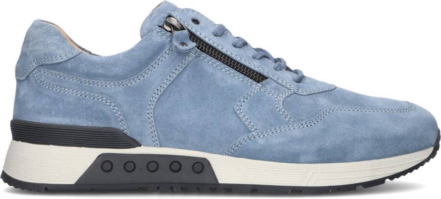 GREVE Lage Sneakers Heren Haarlem K Maat: 42 Materiaal: Suède Kleur: Blauw