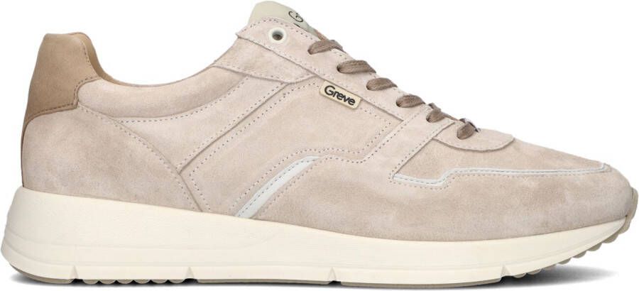 GREVE Lage Sneakers Heren Walker 2928s Maat: 42 Materiaal: Suède Kleur: Grijs