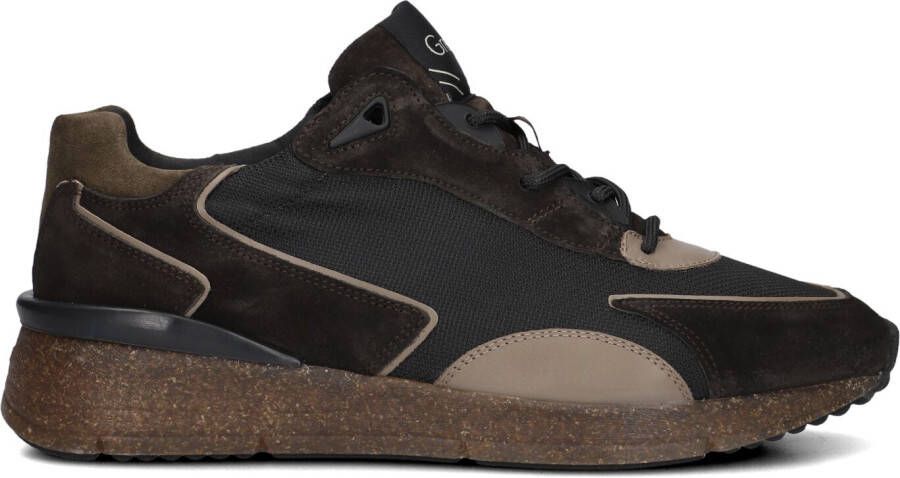 GREVE Lage Sneakers Heren Walker H 7285 Maat: 47 Materiaal: Suède Kleur: Bruin