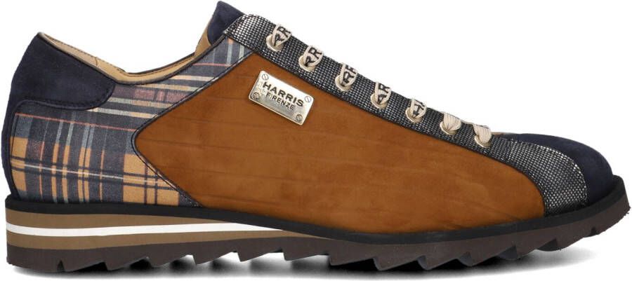 HARRIS Lage Sneakers Heren 2817 Maat: 43 5 Materiaal: Suède Kleur: Cognac