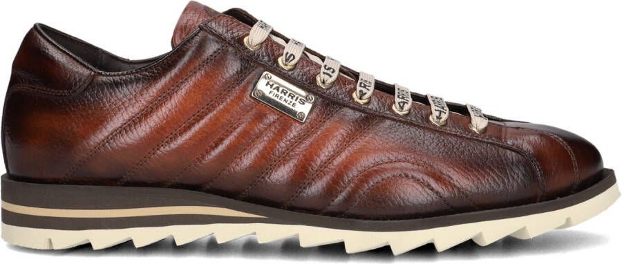 HARRIS Sneakers Heren 0894 Maat: 44 Materiaal: Leer Kleur: Bruin