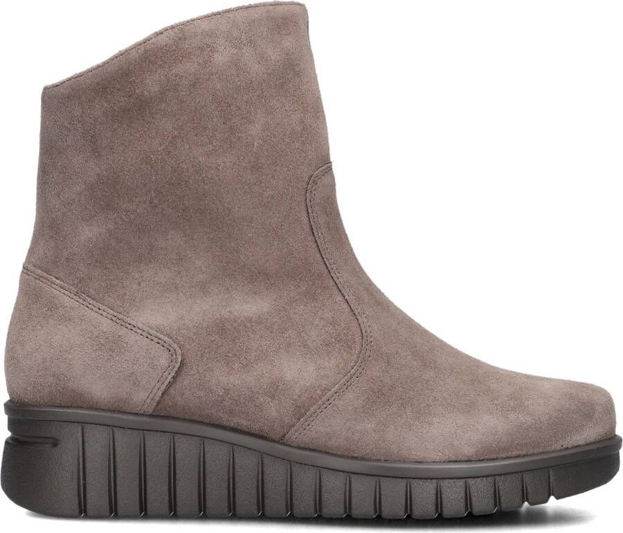 HARTJES Enkelboots Dames Sue H Booty Maat: 40 Materiaal: Suède Kleur: Taupe