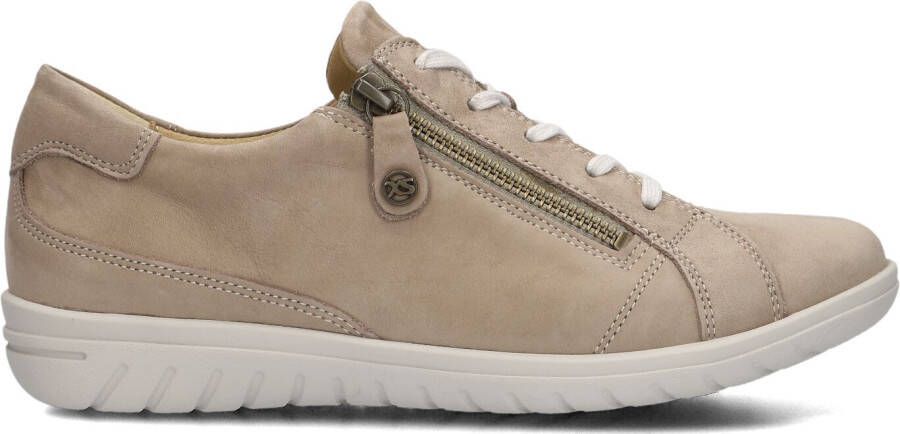 HARTJES Lage Sneakers Dames 162.0883 Maat: 42 5 Materiaal: Nubuck Kleur: Beige