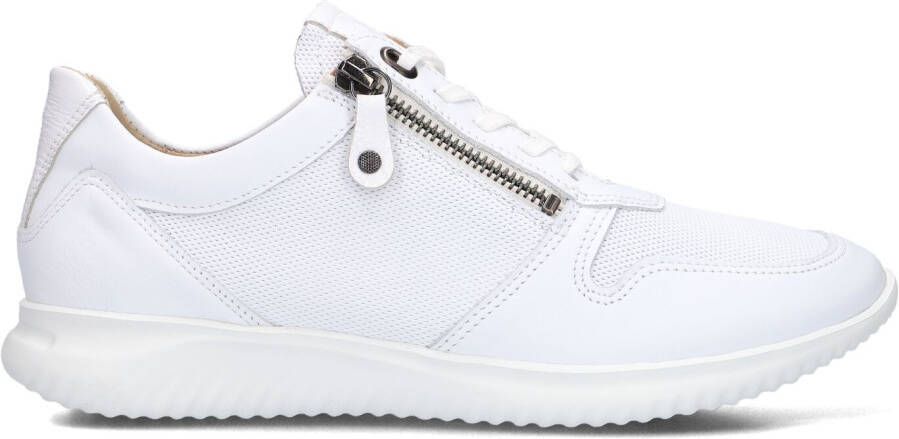 HARTJES Lage Sneakers Dames 162.1124 Maat: 42 Materiaal: Leer Kleur: Wit