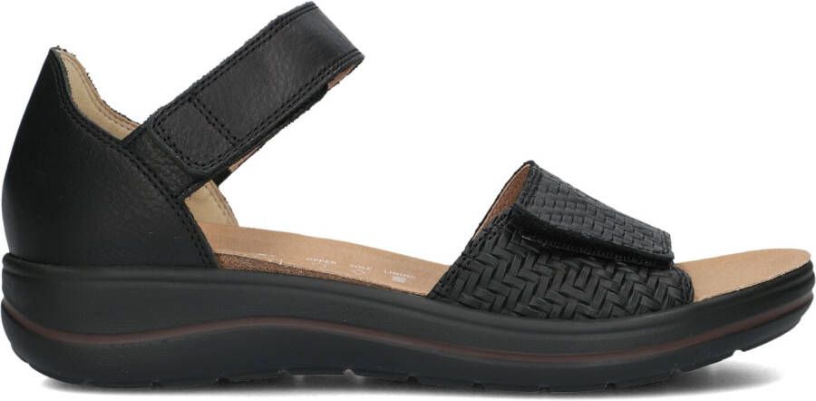 HARTJES Sandalen Dames 132.2102 Pop Maat: 40 Materiaal: Leer Kleur: Zwart