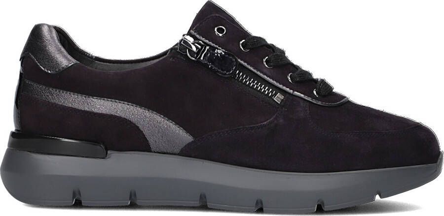 HASSIA Lage Sneakers Dames 1313 Maat: 37 Materiaal: Suède Kleur: Blauw