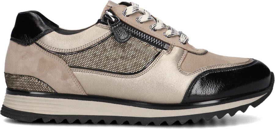 HASSIA Lage Sneakers Dames 302031 Maat: 39 5 Materiaal: Leer Kleur: Taupe