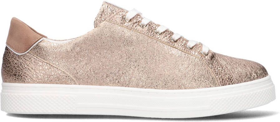 HASSIA Lage Sneakers Dames Bari Maat: 38 Materiaal: Leer Kleur: Goud