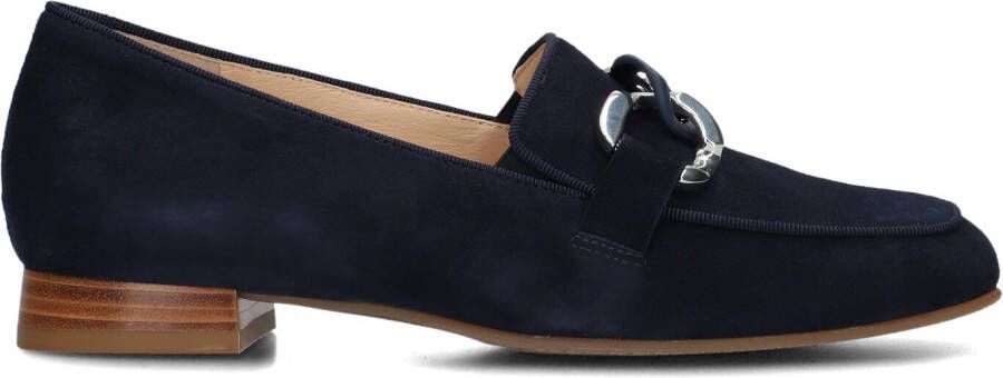 HASSIA Loafers Dames Napoli 0856 Maat: 37 Materiaal: Suède Kleur: Blauw