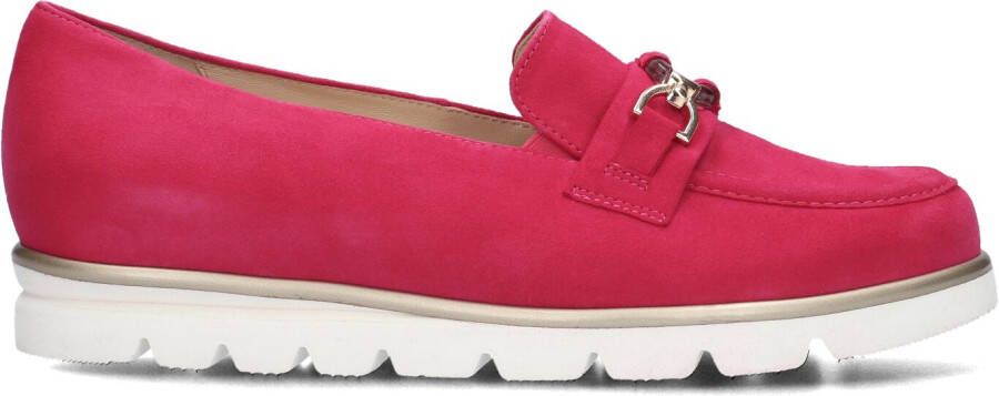 HASSIA Loafers Dames Pisa 1552 Maat: 42 Materiaal: Suède Kleur: Fuchsia