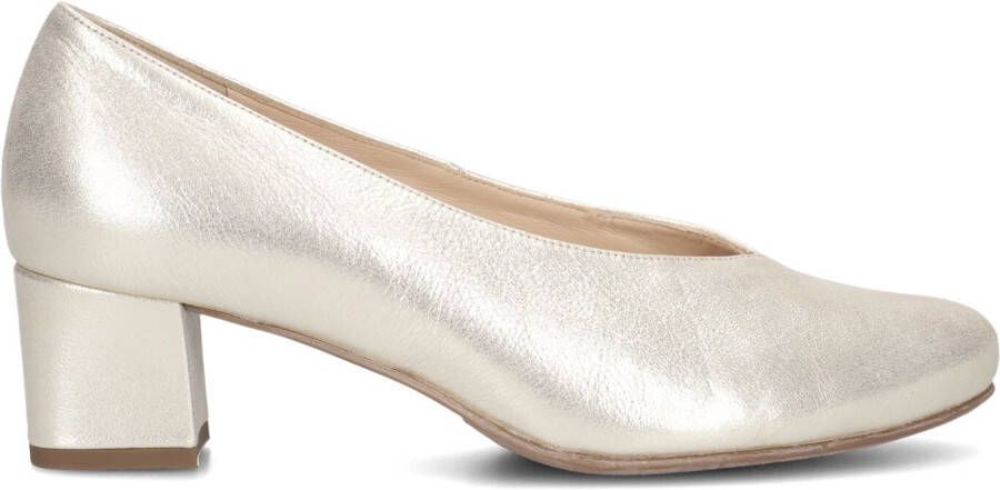 HASSIA Pumps Dames 304938 Florence Maat: 38 Materiaal: Leer Kleur: Goud