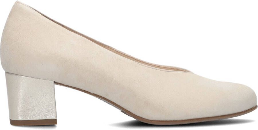 HASSIA Pumps Dames Florenz Maat: 41 5 Materiaal: Suède Kleur: Beige