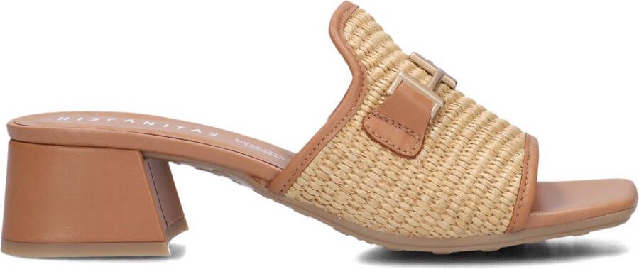 HISPANITAS Dames Rhv254071 Maat: 40 Materiaal: Raffia Kleur: Beige