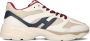 HOGAN Lage Sneakers Dames Combi Mesh Dz Sneaker Maat: 42 Materiaal: Leer Kleur: Beige - Thumbnail 2