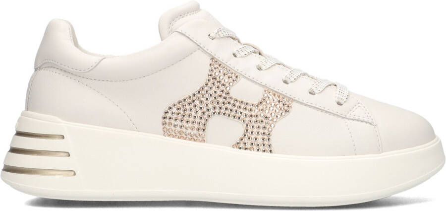 HOGAN Lage Sneakers Dames Hxw5640es90 Maat: 36 Materiaal: Leer Kleur: Wit