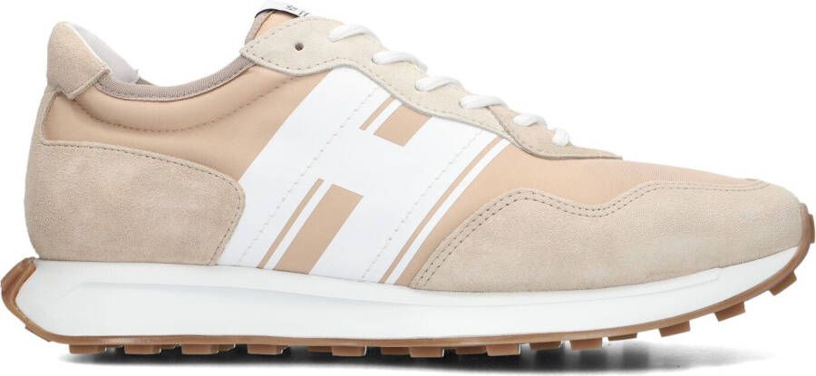 HOGAN Lage Sneakers Heren Hxm6010eg01 Maat: 42 5 Materiaal: Suède Kleur: Beige