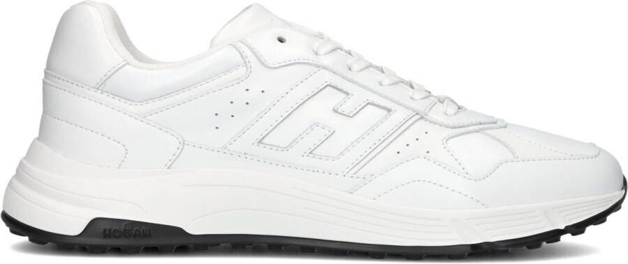 HOGAN Lage Sneakers Heren Hyperlight Alliciato Maat: 43 43 5 Materiaal: Leer Kleur: Wit