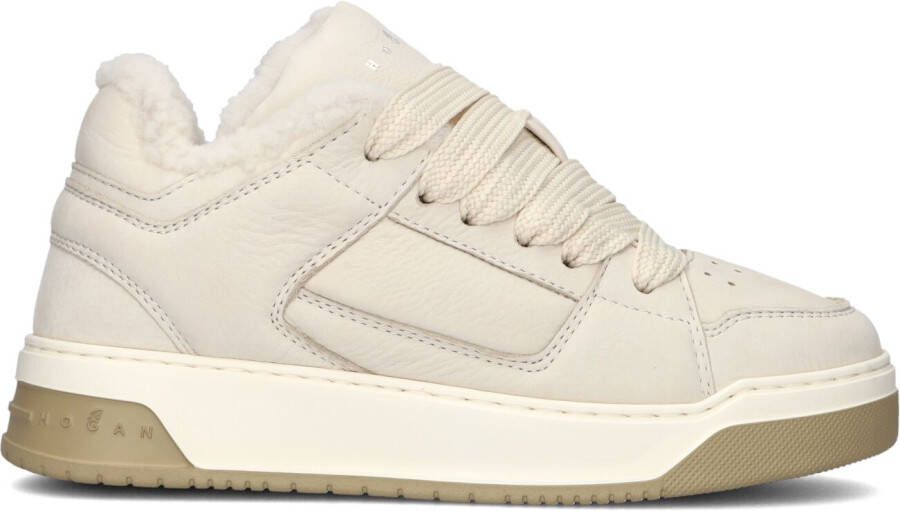 HOGAN Sneakers Dames Vacht Basket Sneaker Maat: 37 Materiaal: Nubuck Kleur: Beige