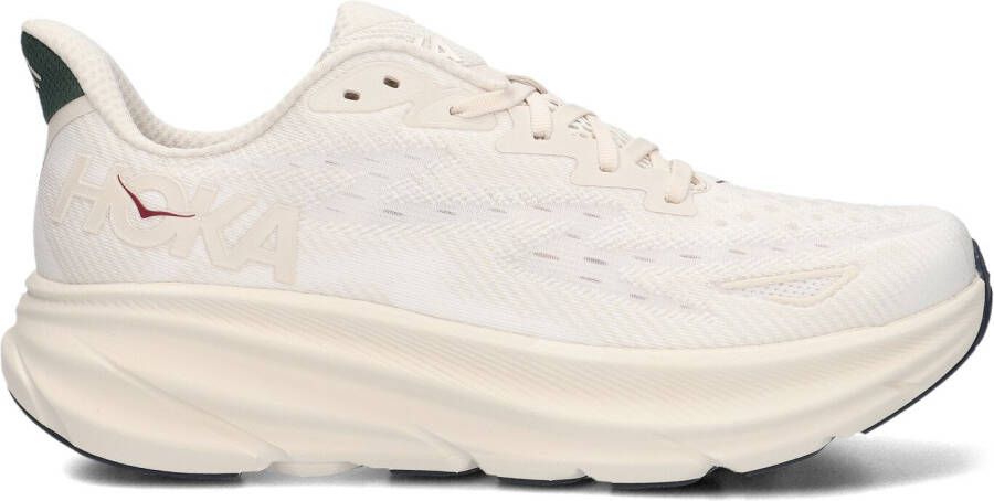 HOKA Lage Sneakers Dames Clifton 9 Maat: 47 1 3 Materiaal: Textiel Kleur: Gebroken wit