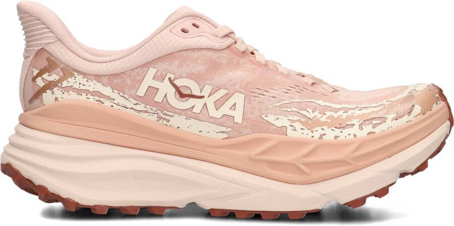 HOKA Lage Sneakers Dames Stinson 7 Maat: 40 2 3 Materiaal: Textiel Kleur: Roze