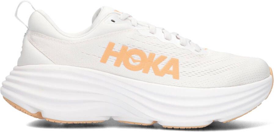 HOKA Sneakers Dames Bondi Maat: 41 1 3 Materiaal: Mesh Kleur: Wit