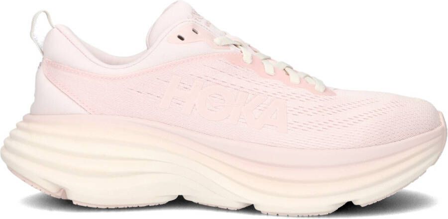 HOKA Sneakers Dames Bondi Maat: 41 1 3 Materiaal: Mesh Kleur: Roze