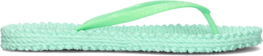 ILSE JACOBSEN Teenslippers Dames Cheerful01 Maat: 38 Materiaal: Rubber Kleur: Groen