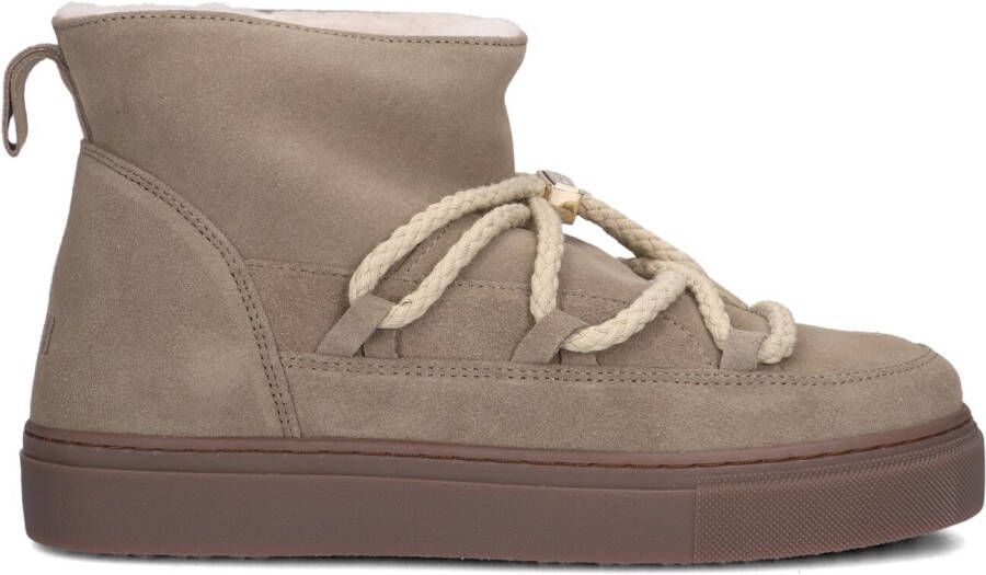 INUIKII Vachtlaarzen Dames Classic Low Maat: 39 Materiaal: Suède Kleur: Beige