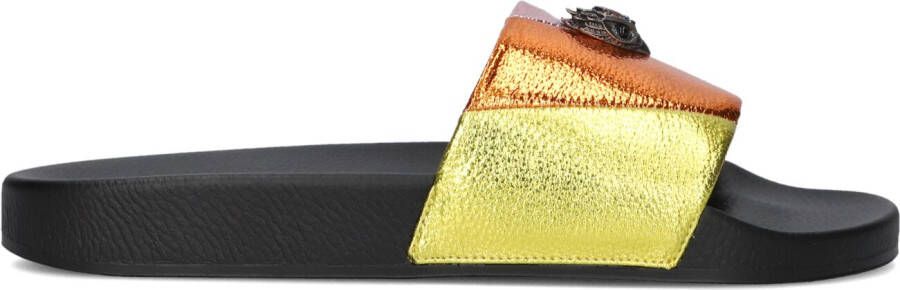 KURT GEIGER LONDON Badslippers Dames Meena Eagle Maat: 38 Materiaal: Leer Kleur: Multi