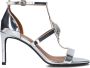 KURT GEIGER LONDON Sandalen Dames Hampton Sandal Maat: 39 Materiaal: Leer Kleur: Zilver - Thumbnail 2