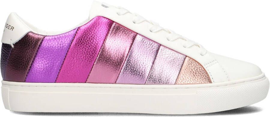 KURT GEIGER LONDON Lage Sneakers Dames Lane Stripe Maat: 42 Materiaal: Leer Kleur: Wit