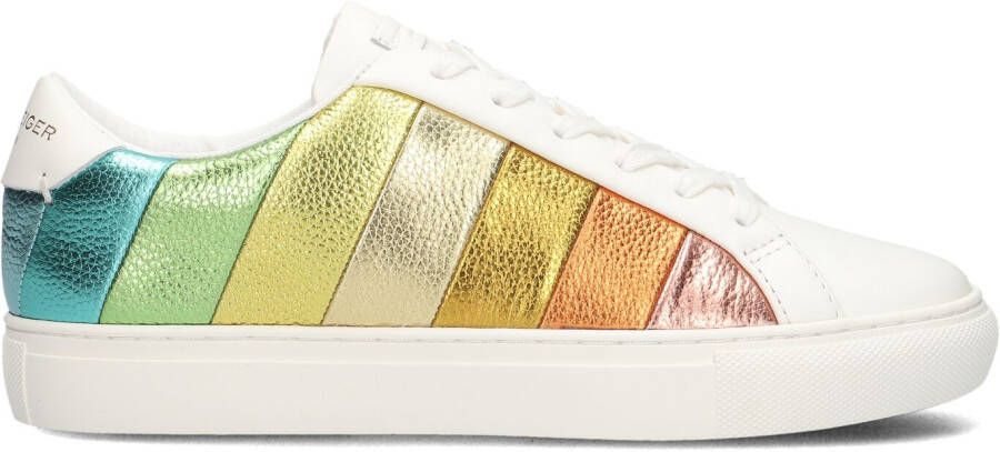 KURT GEIGER LONDON Lage Sneakers Dames Lane Stripe Maat: 41 Materiaal: Leer Kleur: Wit