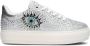 KURT GEIGER LONDON Lage Sneakers Dames Laney Eye Maat: 39 Materiaal: Leer Kleur: Zilver - Thumbnail 3