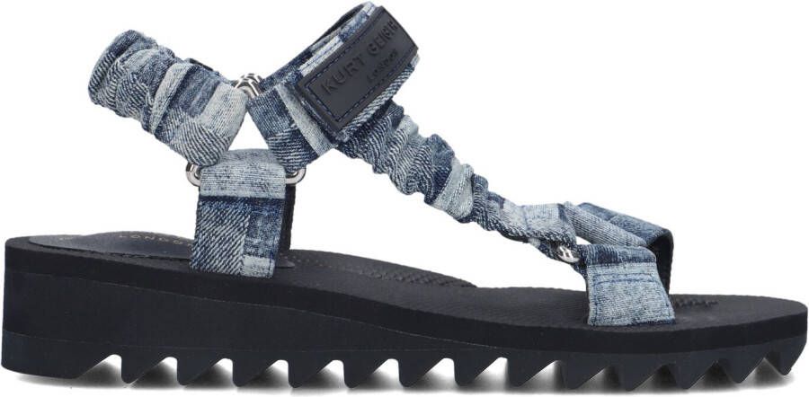 KURT GEIGER LONDON Sandalen Dames Orion Maat: 41 Materiaal: Textiel Kleur: Blauw