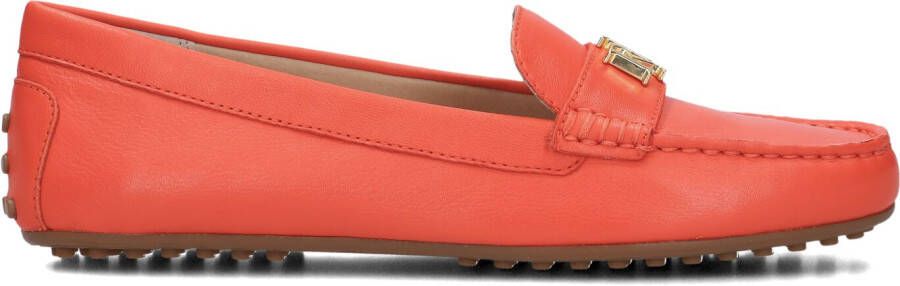 LAUREN RALPH LAUREN Mocassins Dames Barnsbury Flats Driver Maat: 36 Materiaal: Leer Kleur: Wit