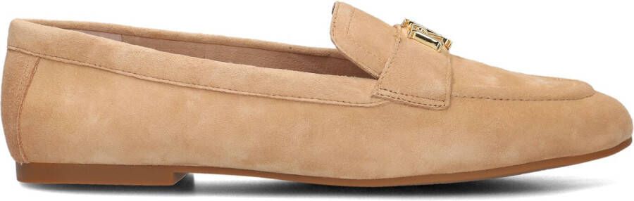 LAUREN RALPH LAUREN Pumps Dames Averi Iii Flats Loafer Maat: 37 Materiaal: Suède Kleur: Camel