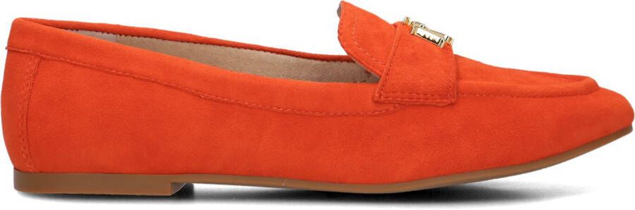 LAUREN RALPH LAUREN Pumps Dames Averi Iii Flats Loafer Maat: 40 Materiaal: Suède Kleur: Oranje