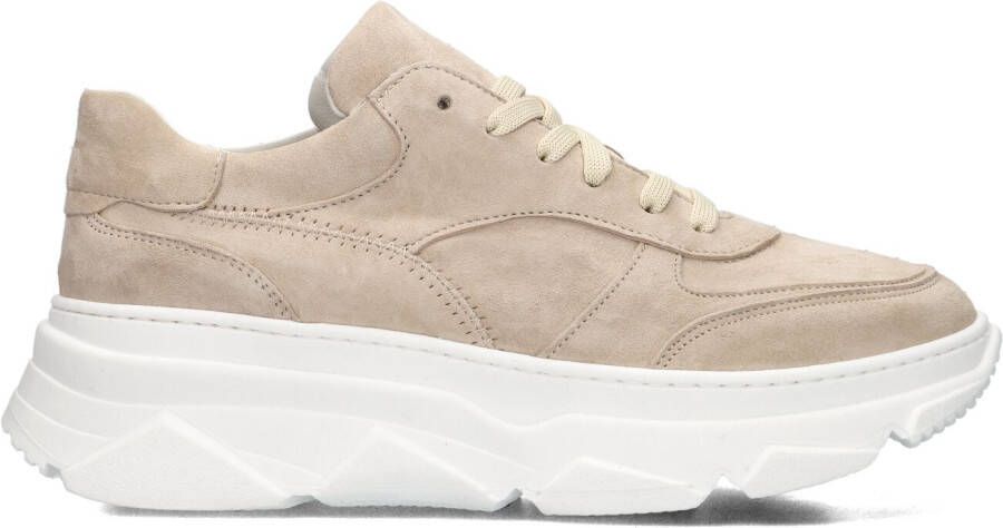 LINA LOCCHI Lage Sneakers Dames 04-91 Maat: 41 Materiaal: Suède Kleur: Beige