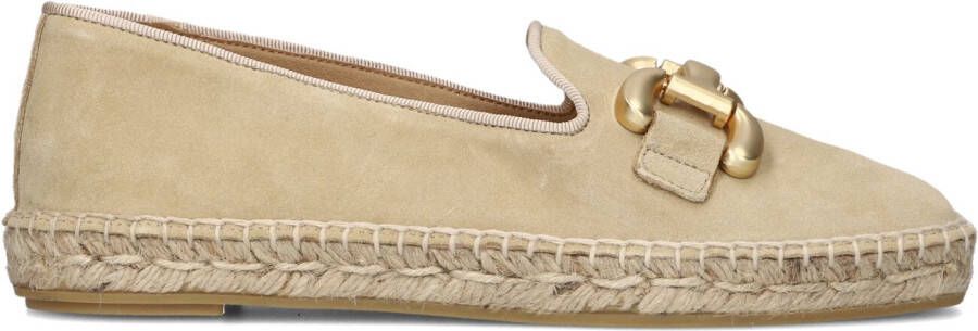 LINA LOCCHI Loafers Dames Sue Espa Instapper Met Bit Maat: 40 Materiaal: Suède Kleur: Taupe