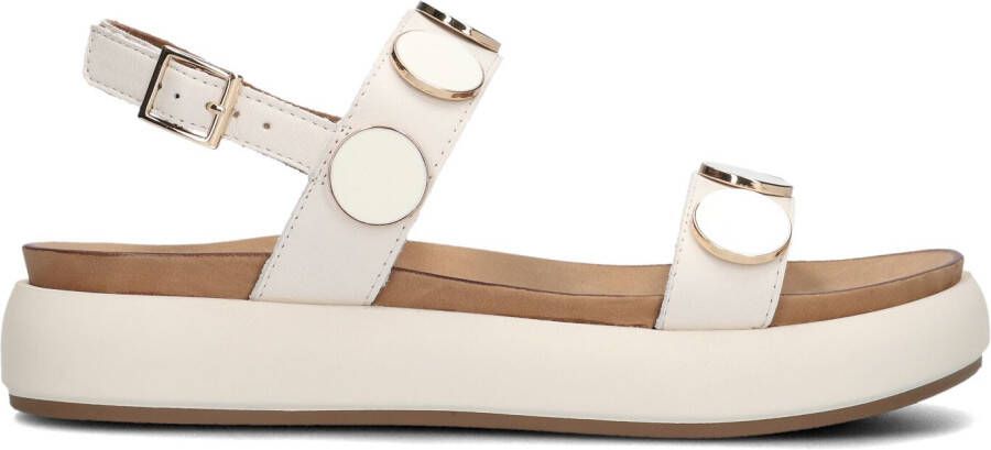 LINA LOCCHI Sandalen Dames L1388 Maat: 38 Materiaal: Leer Kleur: Creme