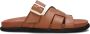 LINA LOCCHI Slippers Dames 765-05 Maat: 38 Materiaal: Leer Kleur: Cognac - Thumbnail 2