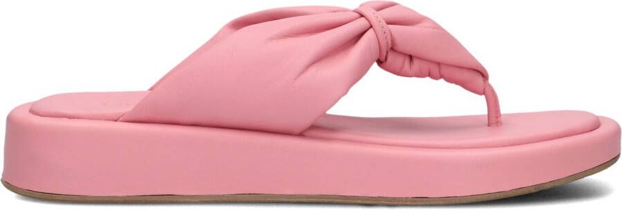 LINA LOCCHI Slippers Dames L1136 Maat: 38 Materiaal: Leer Kleur: Roze