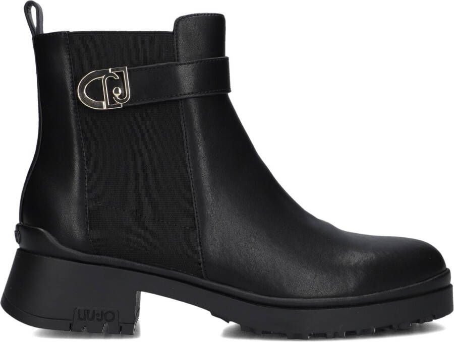 LIU JO Chelsea Boots Dames New Nancy 60 Maat: 39 Materiaal: Leer Kleur: Zwart