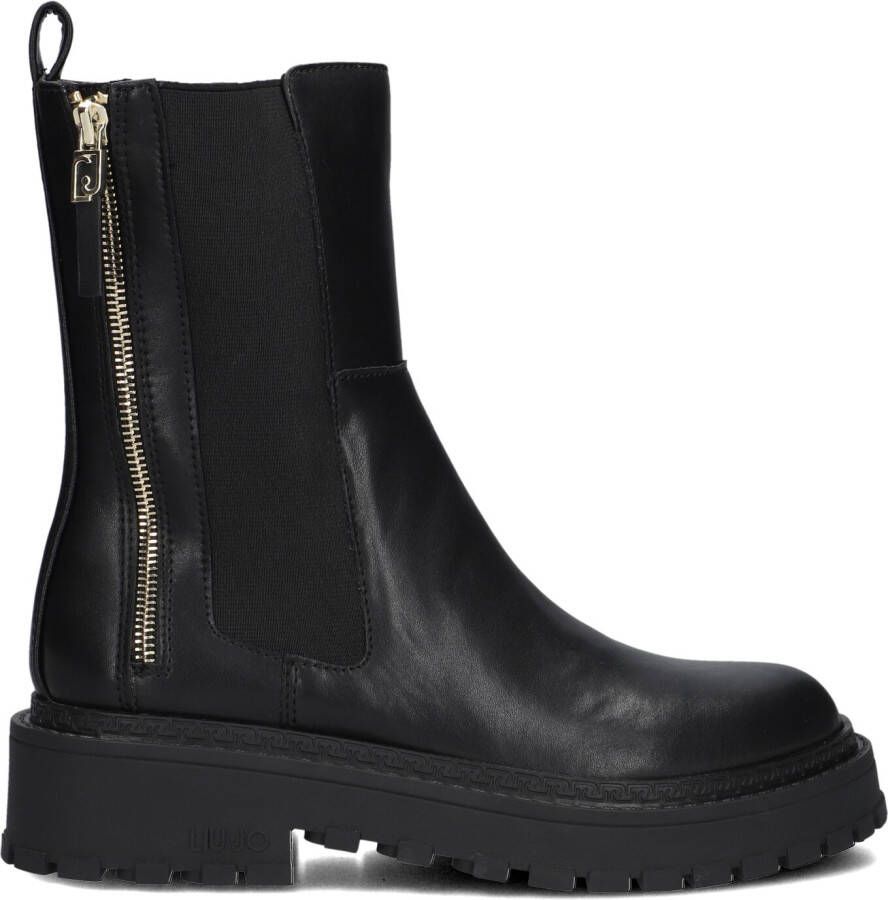 LIU JO Chelsea Boots Dames Rumi 28 Maat: 37 Materiaal: Leer Kleur: Zwart