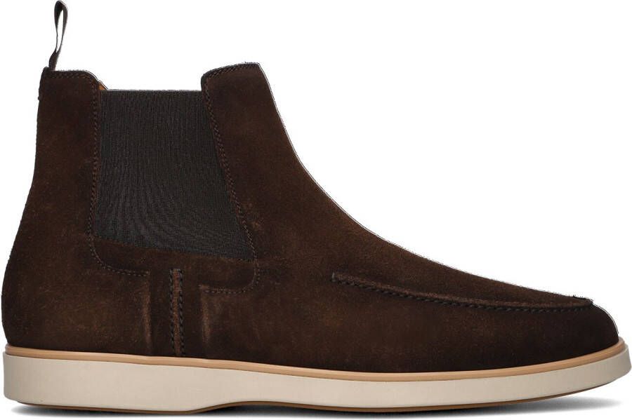 MAGNANNI Chelsea Boots Heren 25120 Maat: 45 Materiaal: Suède Kleur: Bruin