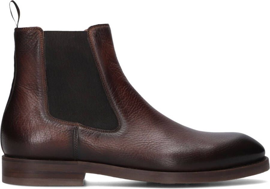 MAGNANNI Chelsea Boots Heren 25559 Led Maat: 42 5 Materiaal: Leer Kleur: Bruin