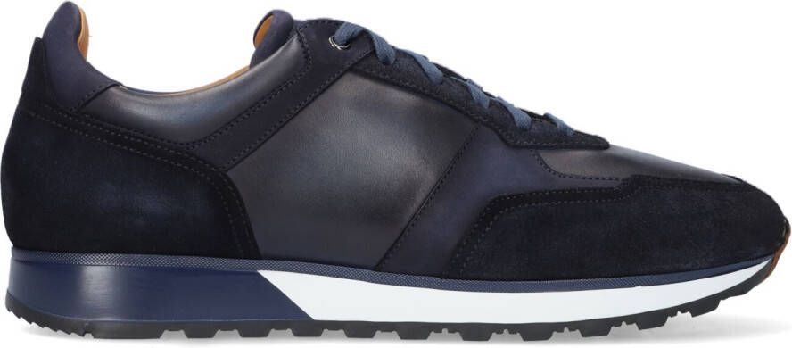 MAGNANNI Lage Sneakers Heren 23933 Maat: 40 Materiaal: Leer Kleur: Blauw