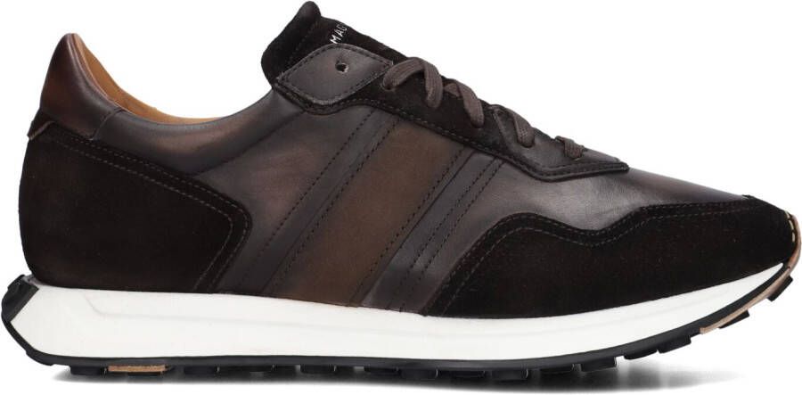 MAGNANNI Lage Sneakers Heren 25620 Maat: 42 Materiaal: Leer Kleur: Bruin