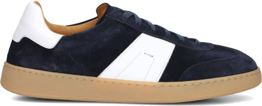 MAGNANNI Lage Sneakers Heren 25851 Sue Maat: 46 Materiaal: Suède Kleur: Blauw