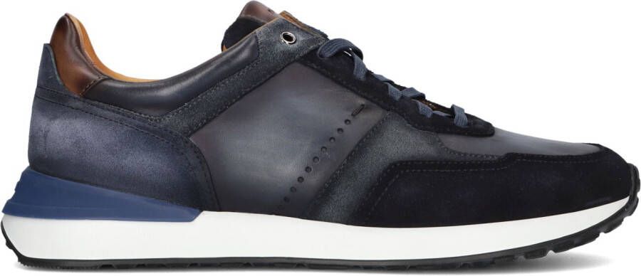 MAGNANNI Lage Sneakers Heren Sona Ii Maat: 40 Materiaal: Suède Kleur: Donkerblauw